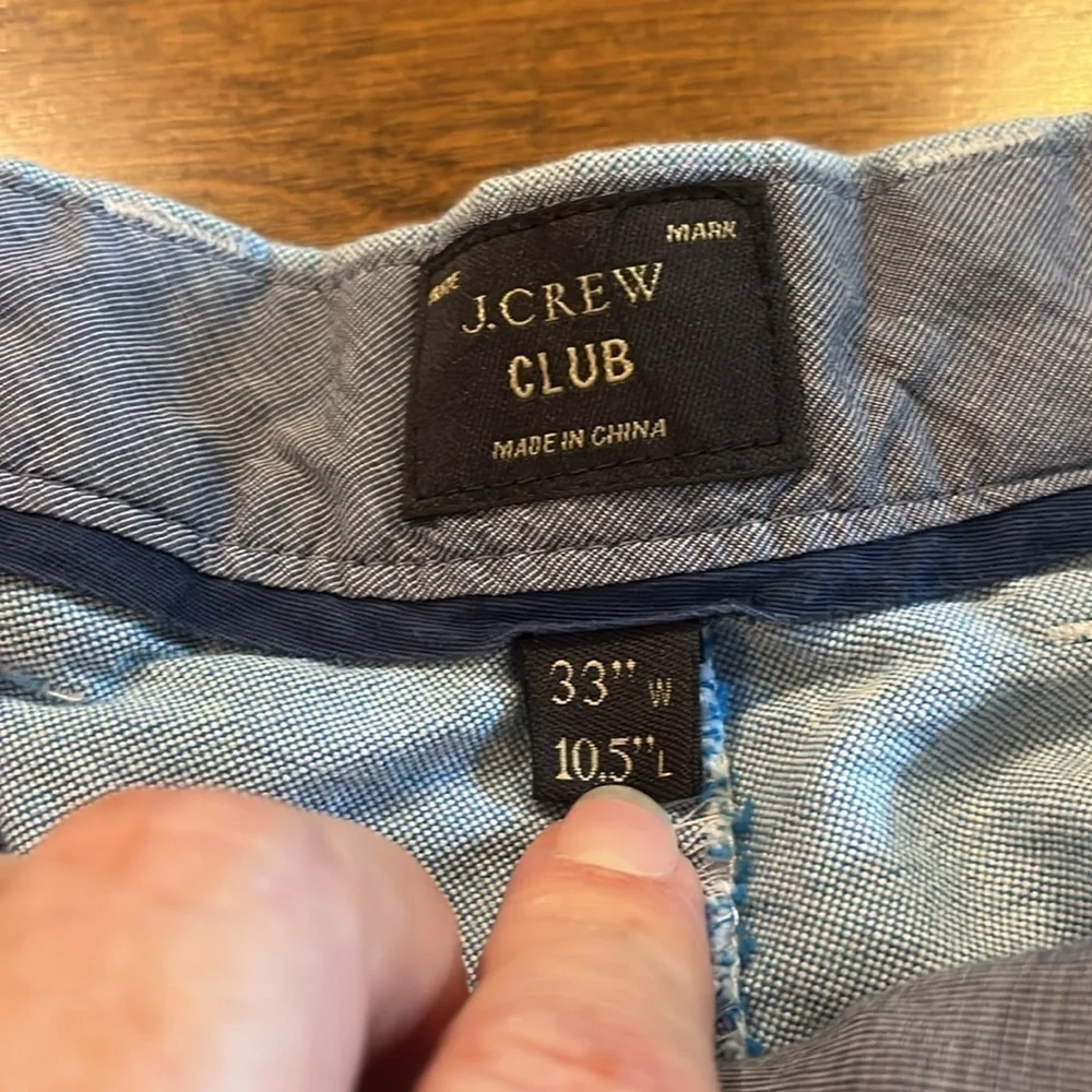 J. Crew 33” waist